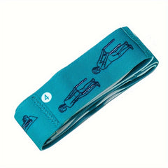 Solid Yoga Stretch Strap Fitness Resistance Belt for Home Exercise