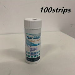 Pool & Hot Tub Test Strips - PH, Chlorine, Bromine, Alkalinity