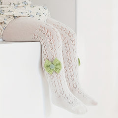 Baby Girl Hollow Mesh Pantyhose Summer Leggings