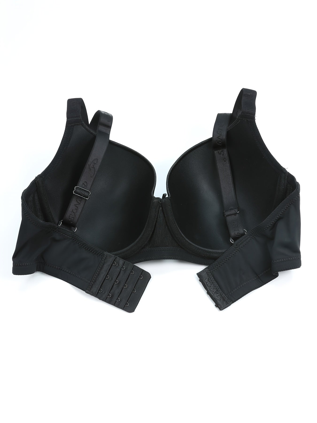 Plus Size Rhinestone Molded Cup Bralette