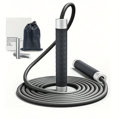 Aluminum Handle Skipping Rope 7mm Heavy Jump Rope 3M 10ft Long