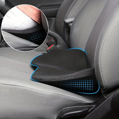 Memory Foam Car Lower Back Support Pad Lumbar Pillow for Back Relief