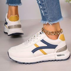 Women's Air Cushion Athletic Sneakers Anti-slip Lightweight Warm Running Shoes
