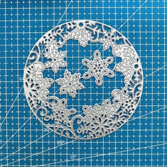 Christmas Snowman Metal Cutting Dies Stencil DIY Scrapbooking Embossing