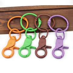 5pcs Colorful Keychain Key Ring Bag Backpack Hanging Key Chain Pendant