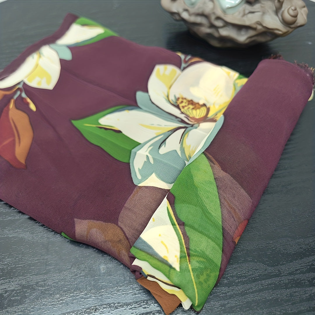 Comfortable Breathable Chiffon Fabric for Diy Clothes Pants Dress 1yard Cut Size