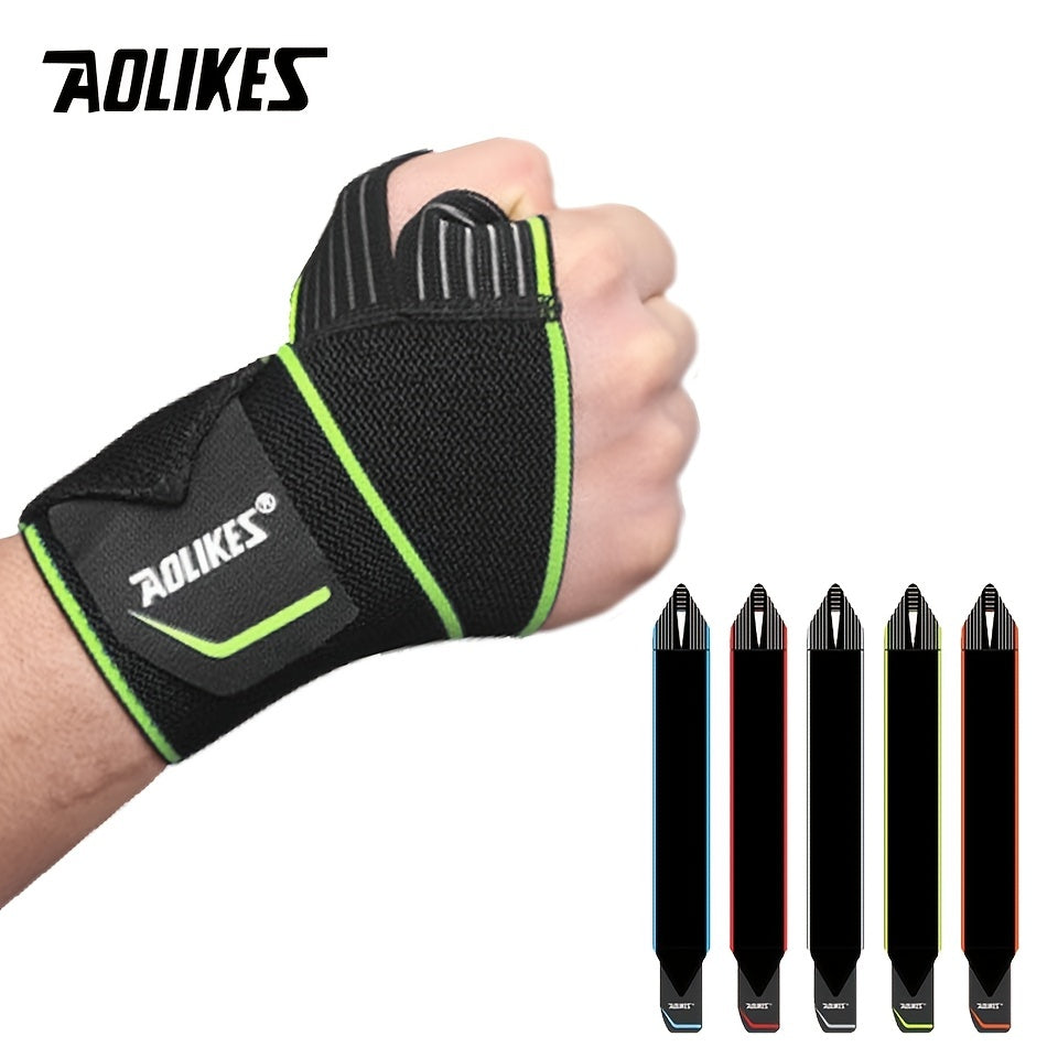 AOLIKES Fitness Wrist Wraps Weightlifting & Deadlifting