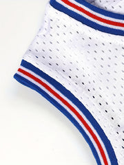 Youth Basketball Sleeveless Shirt Embroidery Jersey