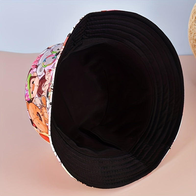 Kids' Breathable Sunshade Bucket Cap