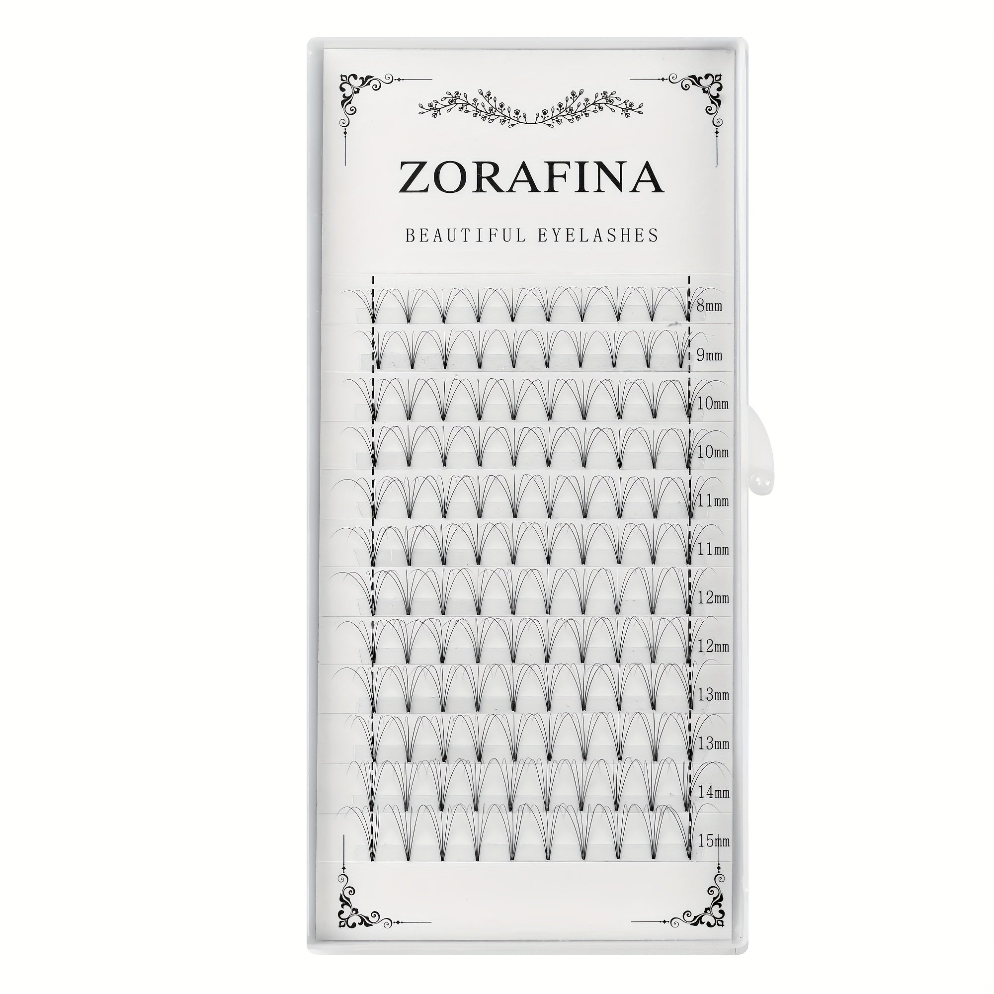 5D Cluster Lashes Short Root Curling Eyelashes Extension