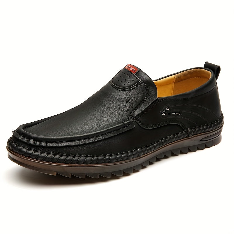 Men's Leather Loafer Casual Slip On Shoes for Spring/Autumn