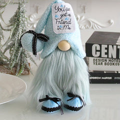 Faceless Doll Window Decoration Creative Holiday Dwarf Standing Posture