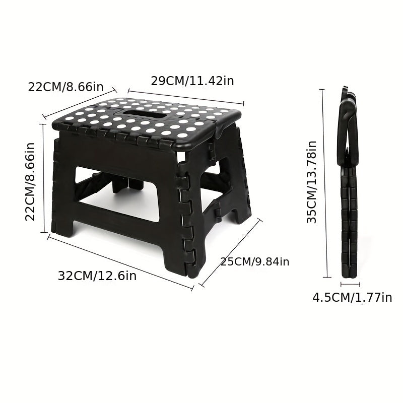 Foldable Step Stool Holds Up To 136 KG