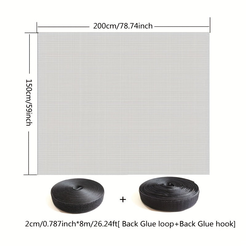 Magic Sticker Window Screen Mesh Anti-Mosquito Net