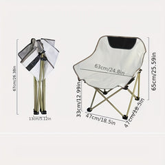 Portable Lightweight Folding Chair for Fishing & Camping