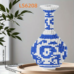 5000pcs Combination Puzzle & Porcelain Vase Building Block Model