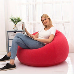 Inflatable Lounge Chair Portable Foldable Sofa