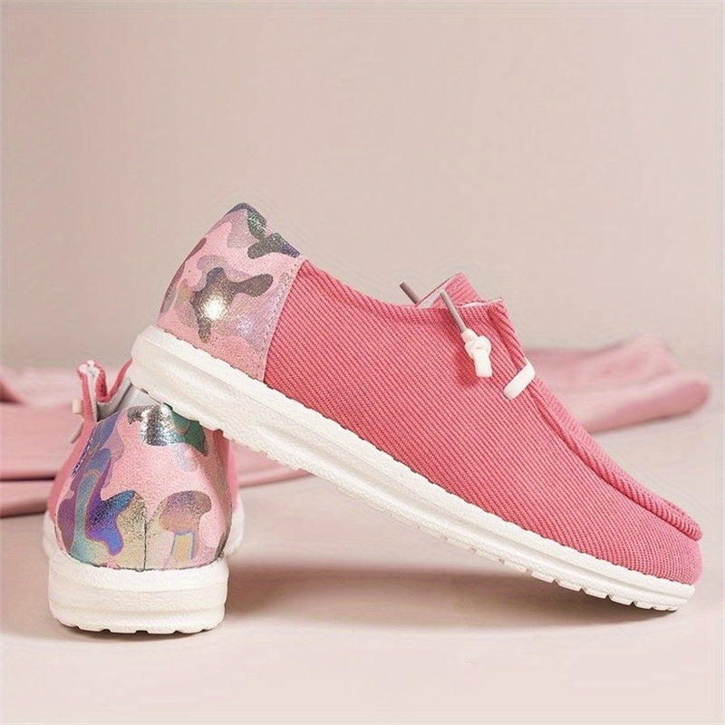 Women's Round Toe Slip On Low Top Walking Shoes