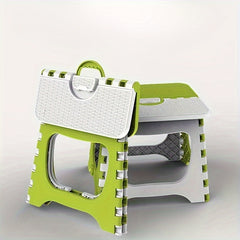 Portable Square Bathroom Folding Stool for Outdoor Fishing Plastic Stool