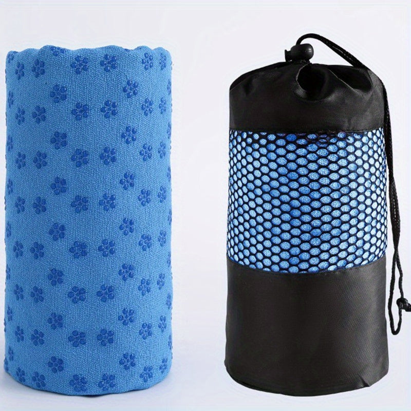 Ultra-thin Yoga Towel Mat 182x84 - Absorbent & Anti-Skid Blanket