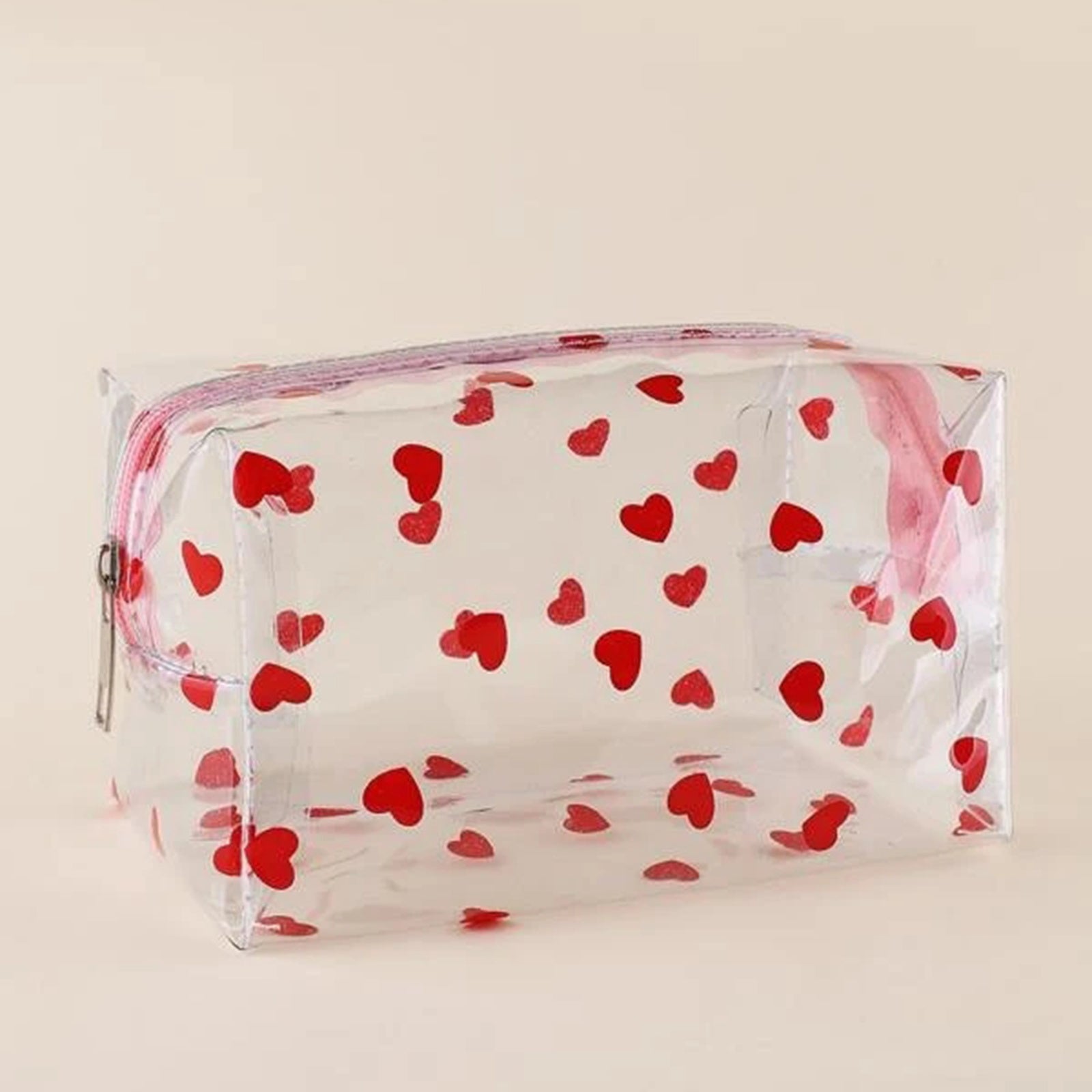 Heart Shaped Love Makeup Bag Stylish and Convenient Cosmetic and Toiletry Bag