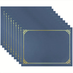 1pc Diploma Cover Golden Foil Border Letter Size