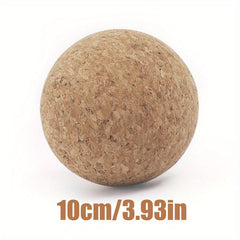 Cork Massage Ball: Soothe Muscle Tension for Yoga & Travel