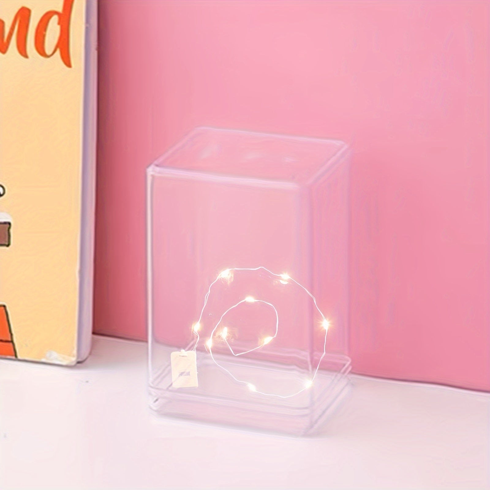 Acrylic Doll Display Box Dustproof Moisture-proof for Figure Collectibles