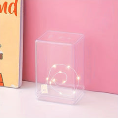Acrylic Doll Display Box Dustproof Moisture-proof for Figure Collectibles