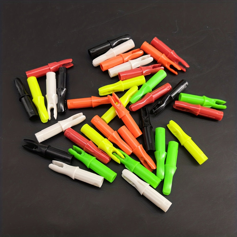 10pcs Insert Nock For Arrows 6.2mm ID Nocks Archery Night