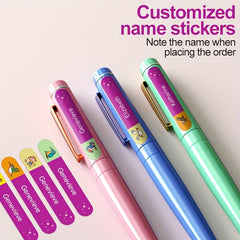 Custom Floral Name Labels - 480pcs