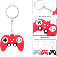 PVC Video Game Controller Keychain Party Favors Supplies