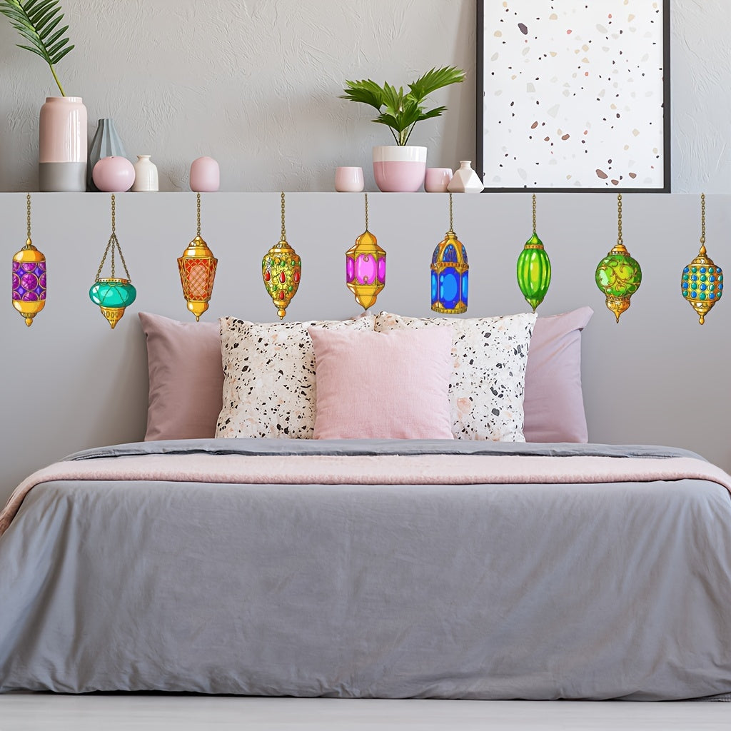 Ramadan Window Sticker Party Supplies Decorations