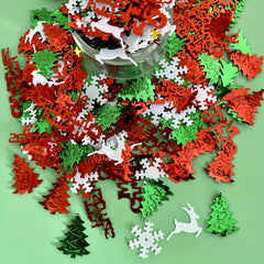 Christmas Halloween Decoration Snowflake Confetti DIY Filling 100g