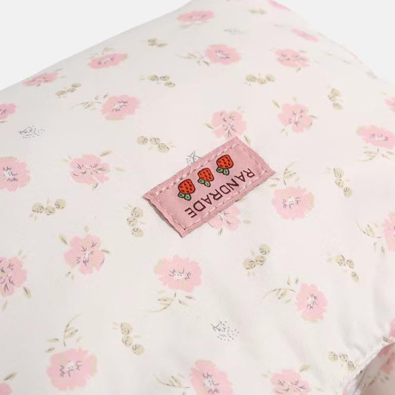 Floral Nylon Lunch Bag for Women Insulated Durable Versatile