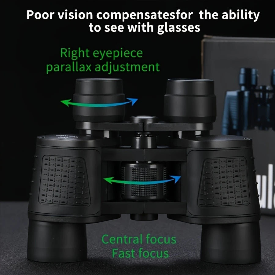 8x35mm Compact Binoculars Professional Handheld Optics for Bird Watching