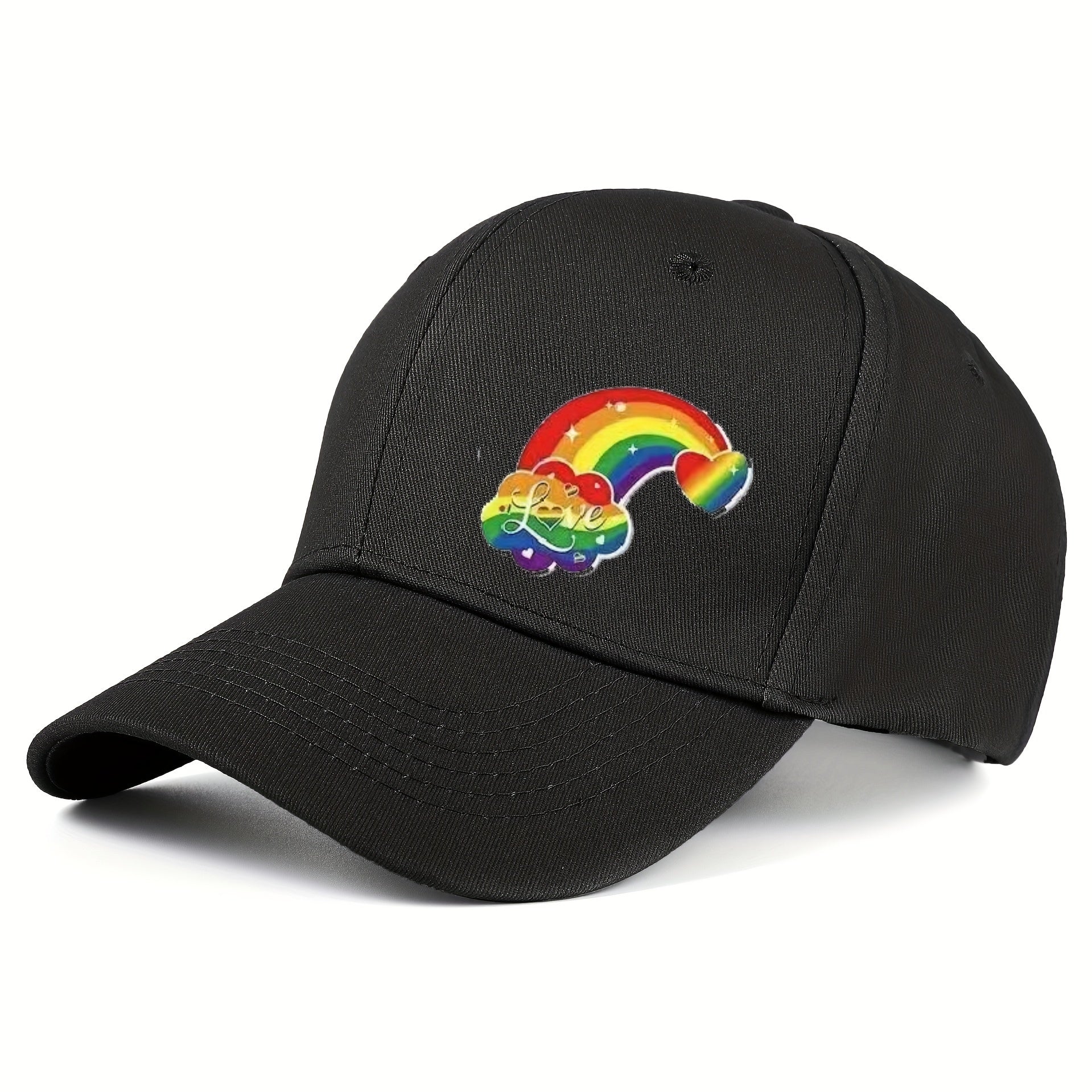 Rainbow Element Baseball Cap Sun Hat