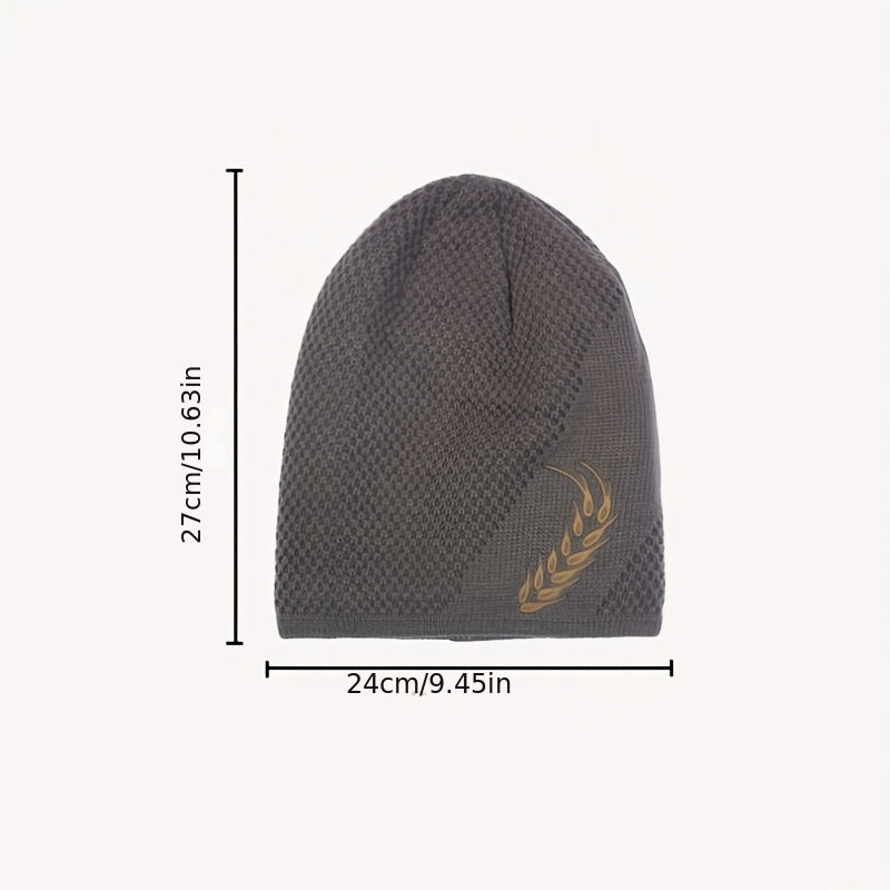 Fashionable Ear Protection Windproof Beanie Hat Autumn Winter Warm Ski Cold Hat