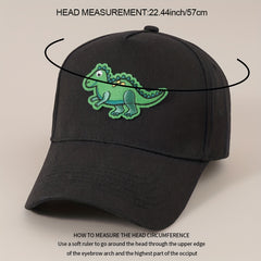 Dino Hat Embroidered Baseball Cap