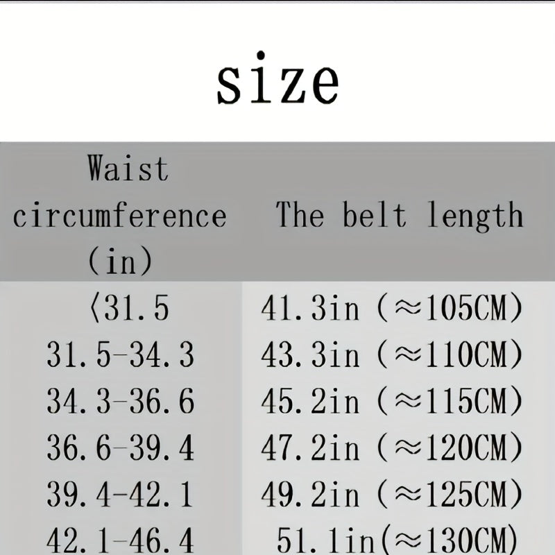 Men's Buckle Belt Business Suit Decorative Belt For Outdoor Party