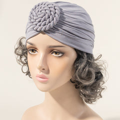 Big Twisted Knotted Tied Turban Boho Hat Pre Tied Knotted Turban Hat For Women