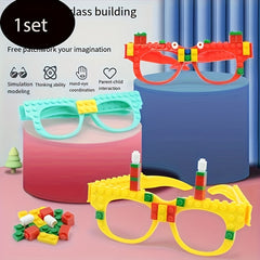 DIY Building Block Glasses for Kids