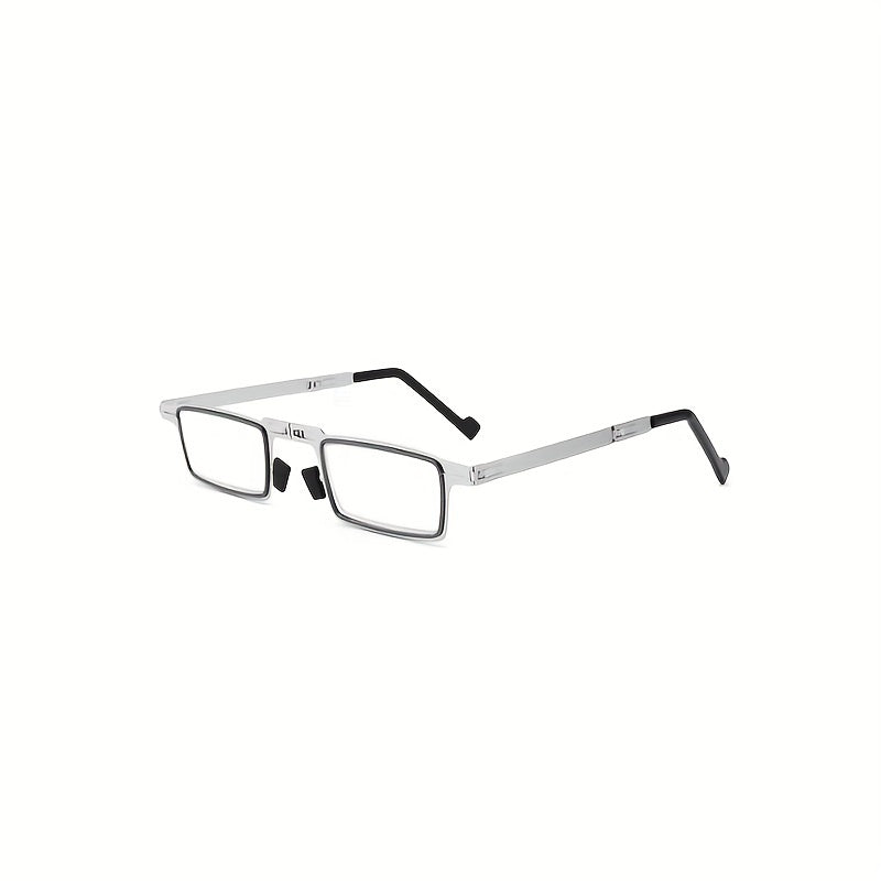 Middle Aged Elderly Folding Reading Glasses Anti Light Ultra light