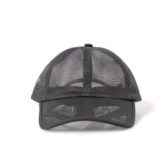 Mesh Hat Hollow Brim Baseball Cap Sun Hat Men's Peaked Cap