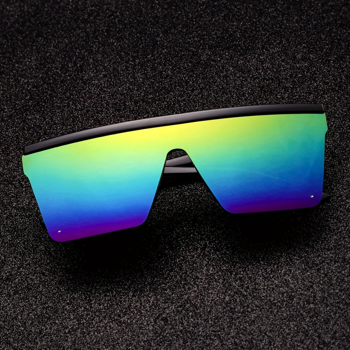 Men's Large Frame One Piece Sunglasses
