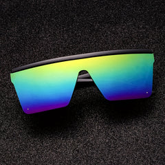 Men's Large Frame One Piece Sunglasses