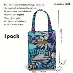 1pc Aluminum Foil Thickened Lunch Bag Insulated Tote Bag Waterproof