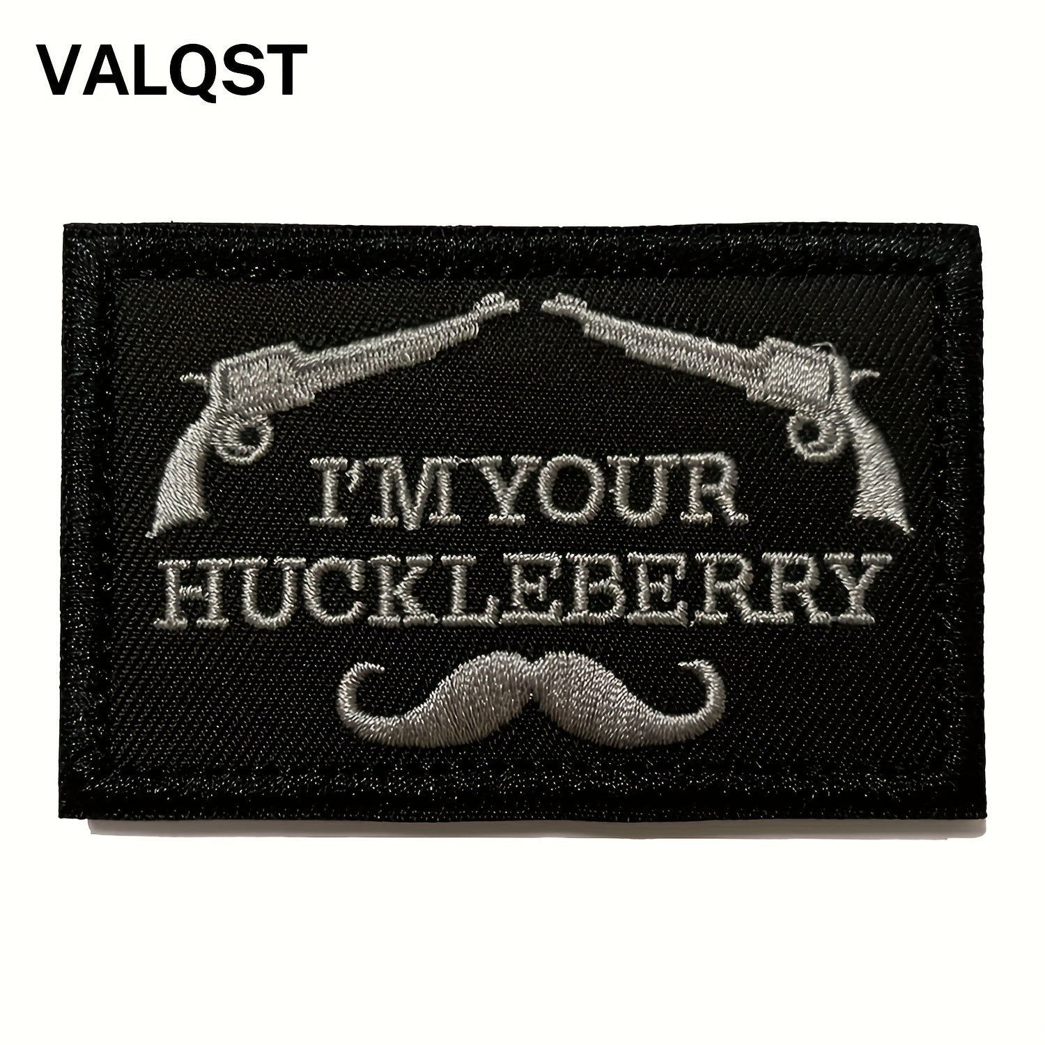VALQST Huck Patch Embroidered Tactical Applique Morale Hook & Loop