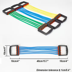 Tube Resistance Band Chest Expander Home Fitness Accessory