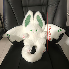 Adorable Bat Plush Toy Soft & Cuddly Stuffed Animal with Green Ears
